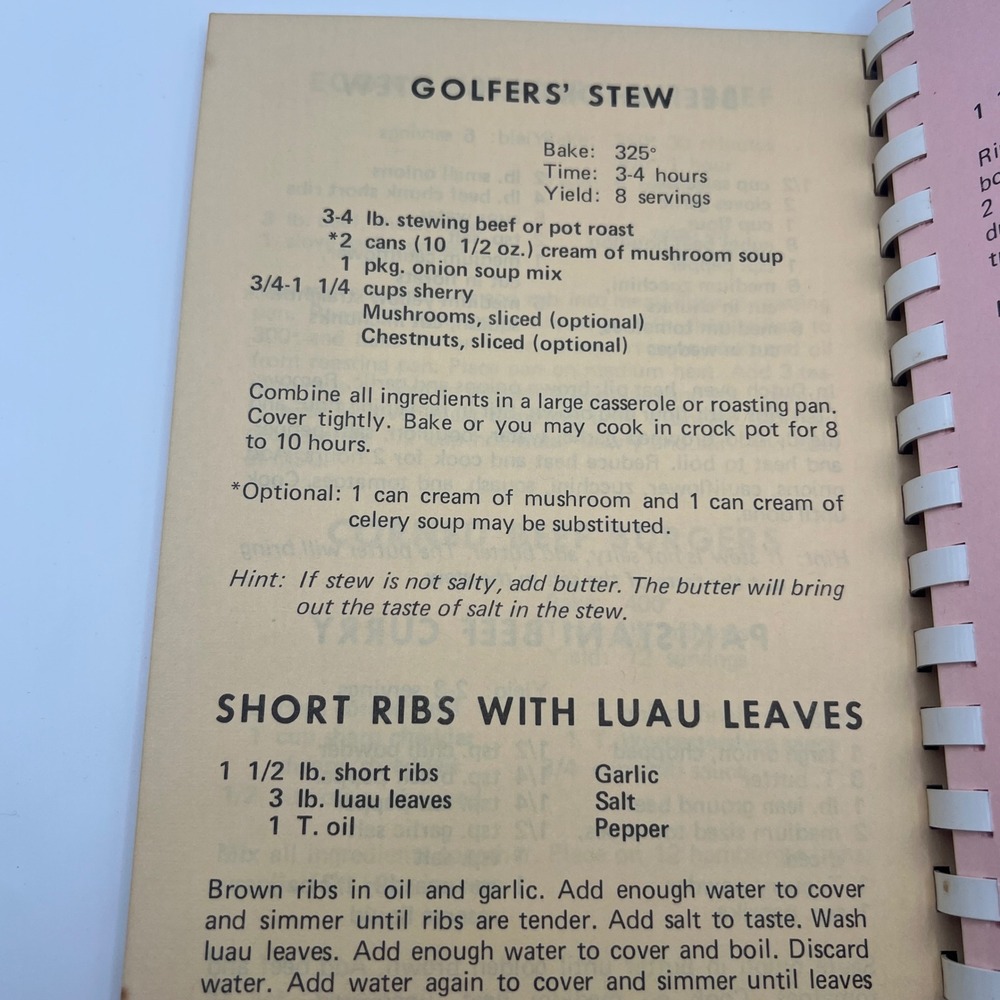 Vintage 1979 Favorite Island Cookery Book III Honpa Hongwanji Buddhist Temple HI - Picture 10 of 12